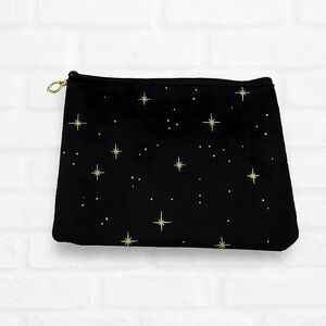 Black Velvet Cosmetic Bag